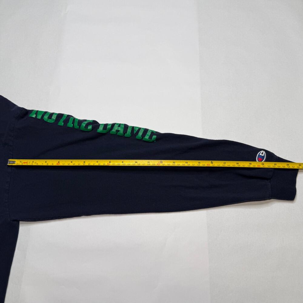 Champion Notre Dame Fighting Irish long sleeve Shirt size Large - Picture 6 of 11